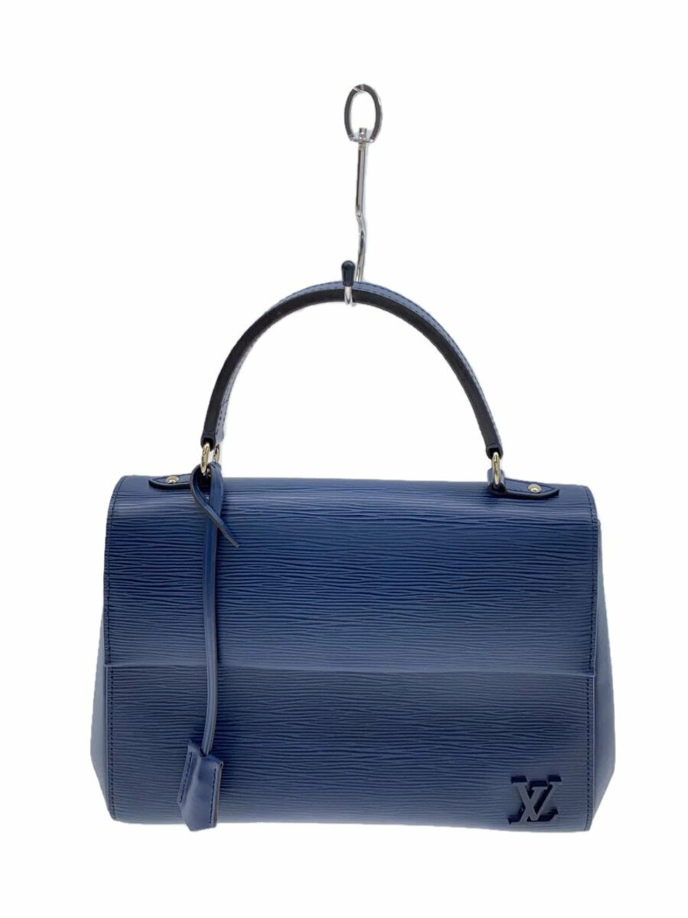 Louis Vuitton Cluny Epi Leather Bag Navy Blue